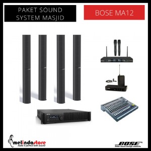 Paket Sound System Masjid Bose MA12 A